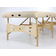 Massage Table Alba Integral Light Wood 102 Comfort Face Hole K033 Beige