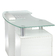 Manicure table with dust collector BD-3453+P WHITE