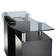 Manicure table with dust collector BD-3453+P BLACK