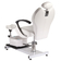 Pedicure chair with foot massager, BR-2301, white