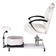 Pedicure chair with foot massager, BR-2301, white