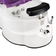 Pedicure chair with massage BR-3820D, purple