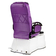 Pedicure chair with massage BR-3820D, purple