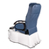 Pedicure chair with massage BR-3820D, blue