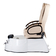 Pedicure chair with massage BR-3820D, cream