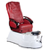 Pedicure chair with massage, BR-3820D, burgundy