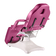 BD-822 Hidrauliskais kosmētikas krēsls, rozā krāsā