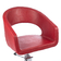 Hairdressing chair, Paolo BH-8821, red