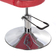 Hairdressing chair, Paolo BH-8821, red