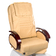 Pedicure chair with massage BR-3820D, beige