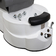 Pedicure chair with massage BR-3820D, gray