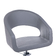 Hairdressing chair, Paolo BH-8821, light grey