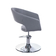 Hairdressing chair, Paolo BH-8821, light grey