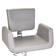 Hairdressing chair,  Vito BH-8802, light gray