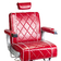 Frizētavas krēsls, ODYS BH-31825M, sarkans