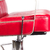 Hairdressing chair, HOMER BH-31237, red