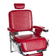Frizētavas krēsls, LUMBER BH-31823, sarkans