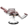 Парикмахерское кресло, Gabbiano Moto Style, бордового цвета