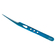 Sofi lashes straight eyelash tweezers 723 titanium blue