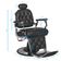 Frizētavas krēsls, Gabbiano Francesco, melns