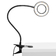 LED ring light, SNAKE, for tabletop, black