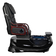 Spa pedicure chair AS-261 black with massage function