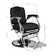 Frizētavas krēsls, Gabbiano Dario, melns