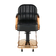 Hairdressing chair, Gabbiano Acri, copper-black