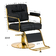 Hairdressing chair, Hair System HS36, golden black