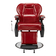 Hairdressing chair, Hair System New York, red