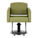 Hairdressing chair Gabbiano Turyn green black