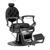 Gabbiano Niccolo barber chair, black