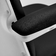 Electric 2240B Eclipse 3 motor cosmetic chair white and black