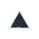 Triangular tray for rhinestones - white