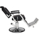 Barber chair for hairdressers SILVER