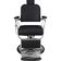 Barber chair for hairdressers SILVER