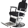 Barber chair for hairdressers SILVER