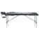 Folding massage table COMFORT 11, black