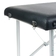 Folding massage table COMFORT 11, black