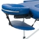 Folding massage table COMFORT 11, blue