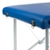 Folding massage table COMFORT 11, blue