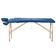 Folding massage table COMFORT 10, blue