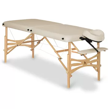 Massage Table Panda Light Wood 60 Vinyl Flex K033 Beige-12